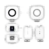 Protective Cover Compatible for Sony LinkBuds Clip WF-LC900 TPU Earphone Case Protective Skin Case with Carabiner Anti Scratch & Shockproof