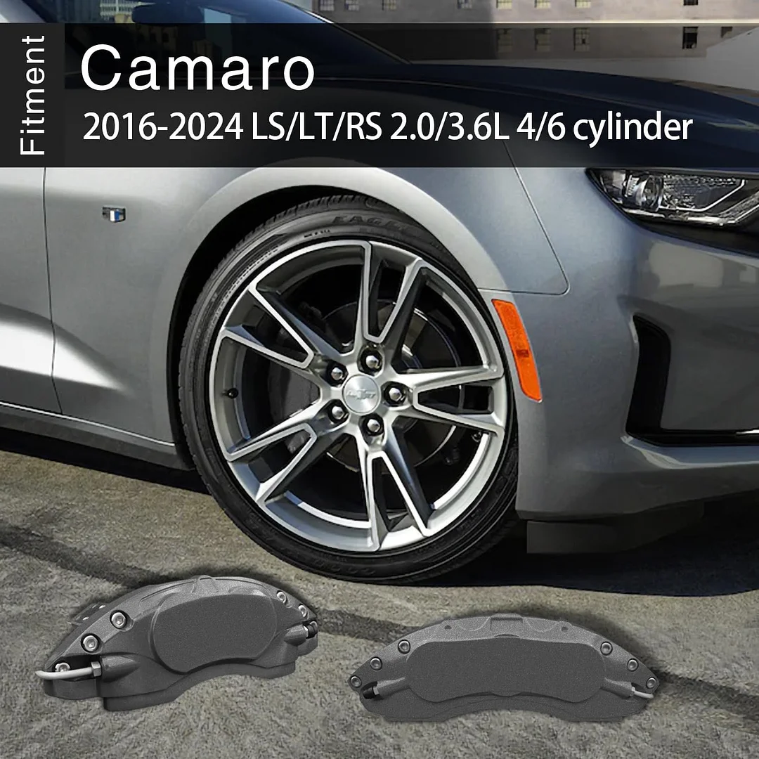 Car aluminum alloy special car special buckle screw fixed caliper cover (4PCS luxury upgrade version)