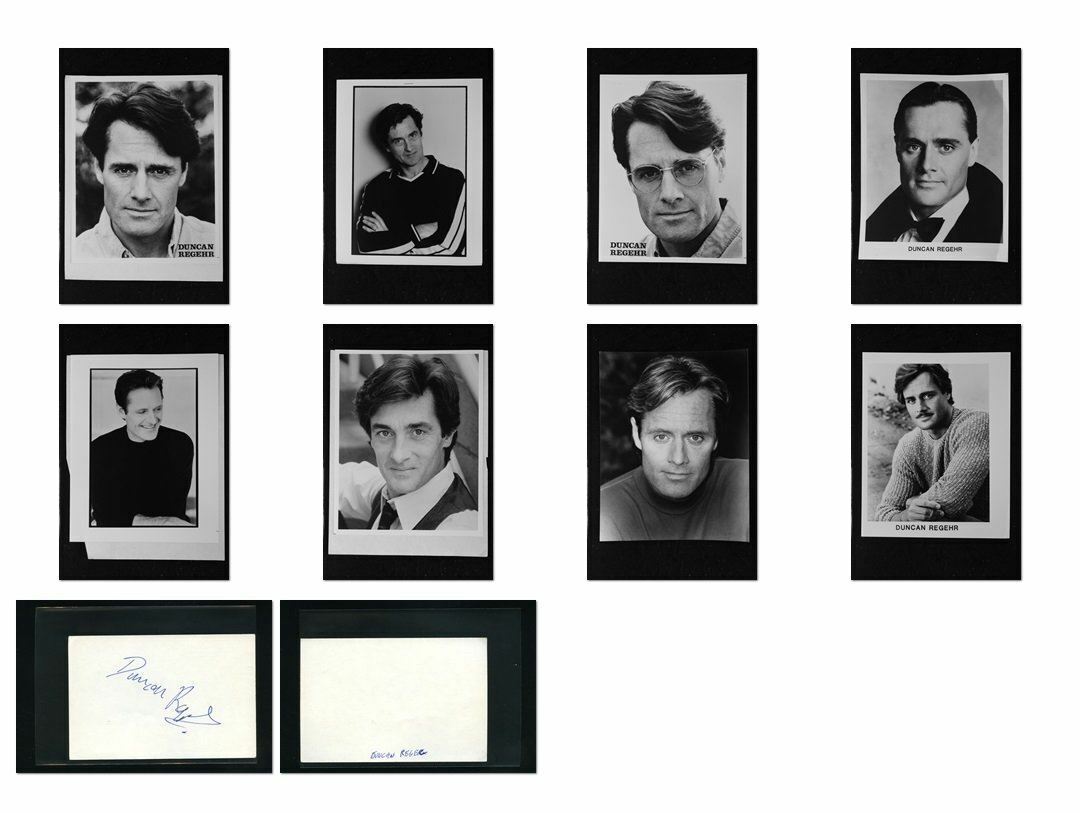 Duncan Regehr - Signed Autograph and Headshot Photo Poster painting set - The Monster Squad