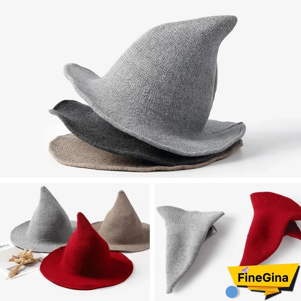 The Modern Witches Hat For Halloween Cosplay Costume And Daily Use