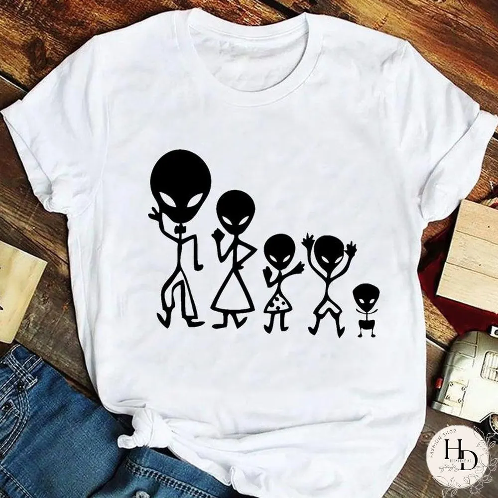 Tee Fashion Women Ladies Tshirt Top Lady Print Female Clothes Animal Trend Spring Summer