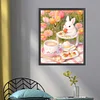 Strawberry Bunny - 11CT Stamped Cross Stitch - 40*50cm - Animal