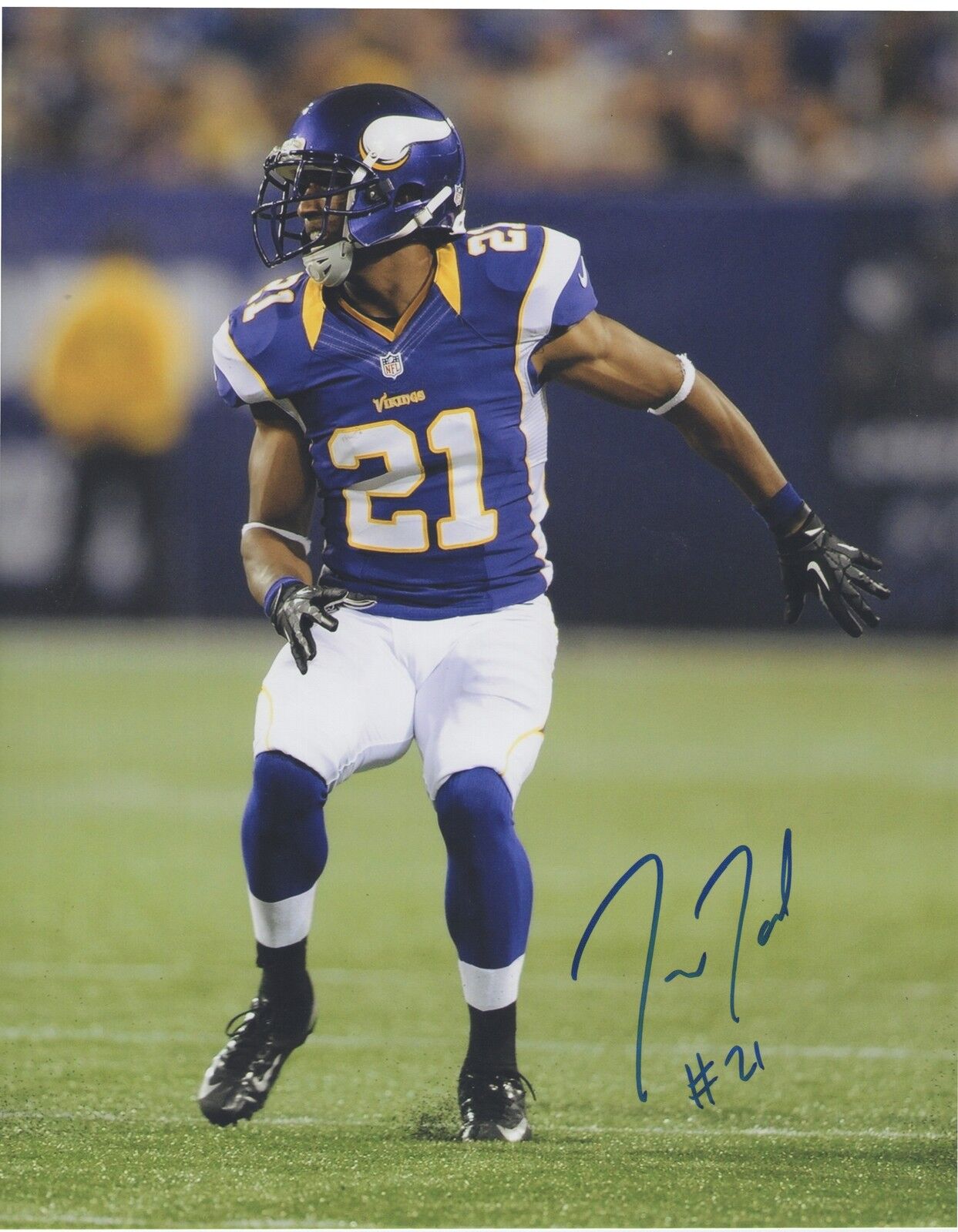 Josh Robinson *MINNESOTA VIKINGS* Signed 8x10 Photo Poster painting JR2 COA GFA