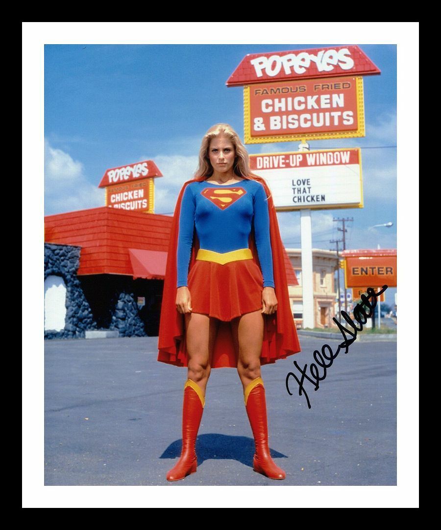 Helen Slater - Supergirl Autographed Signed & Framed Photo Poster painting