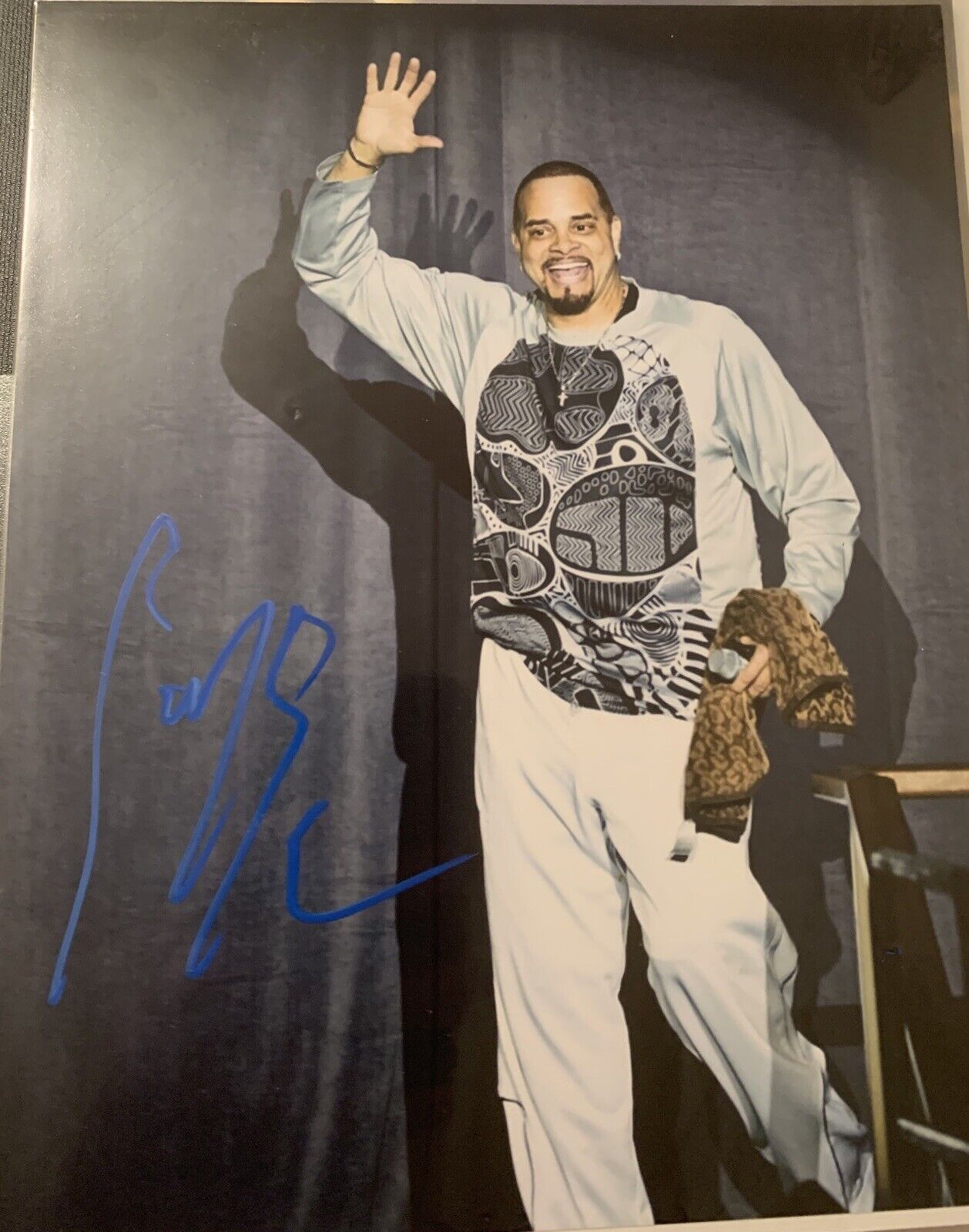 Sinbad Signed Auto 8x10