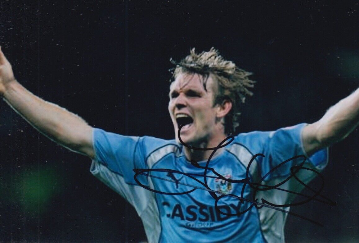 JAY TABB HAND SIGNED 6X4 Photo Poster painting COVENTRY CITY FOOTBALL AUTOGRAPH