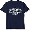 Men's Rock N' Roll Printed Short Sleeves T-Shirt