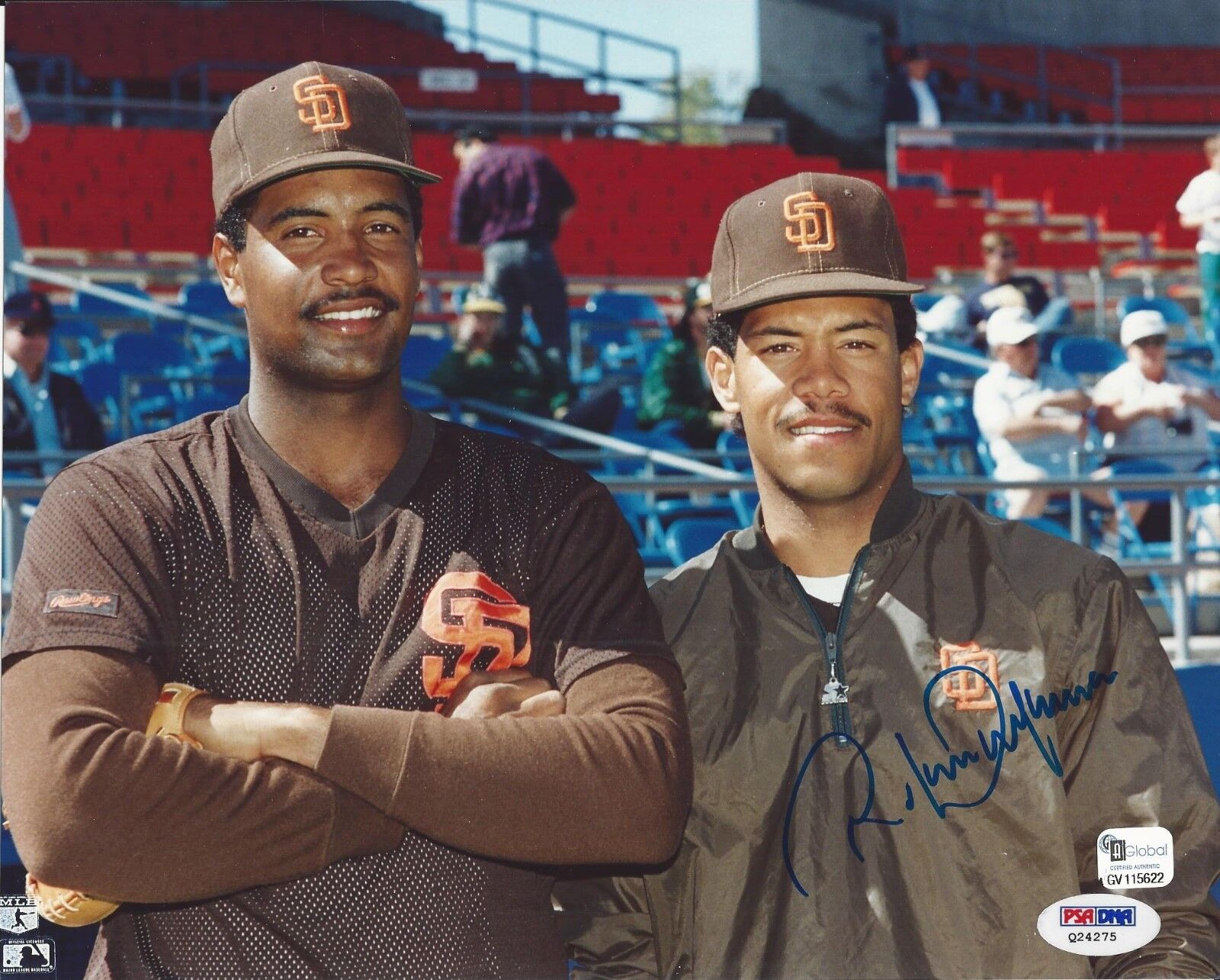 Roberto Alomar Signed San Diego Padres 8x10 Photo Poster painting PSA/DNA #Q24275