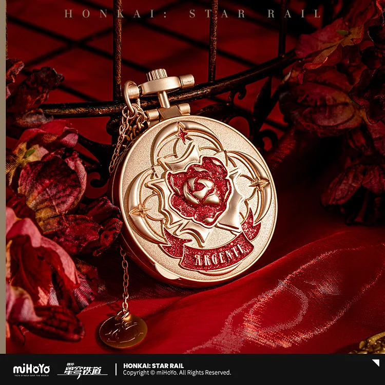 Pure Beauty Furious Series Pocket Watch Pendant [Original Honkai Official Merchandise]