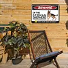 Warning - Vintage Metal Signs(12*16Inch) - Warning