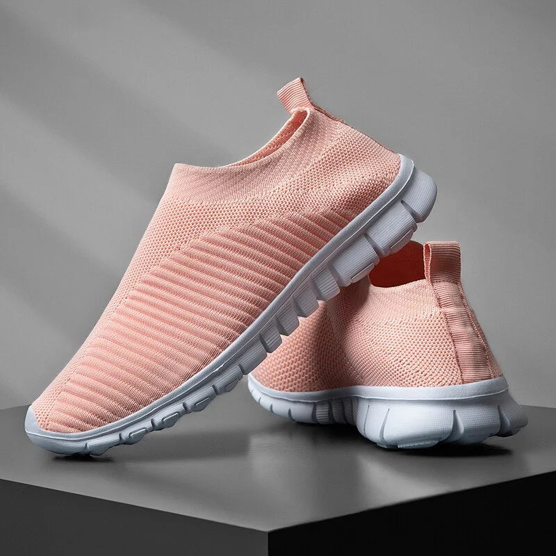Women Shoes Breathable Outdoor Sneakers Mesh Female Fashion Light Women Casual Shoes 2020 Comfortable Footwear Flat Woman Shoes