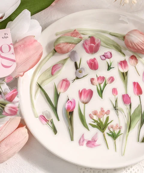 160 Pcs Blooming Series Stickers Set-Himinee.com