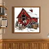 Farmhouse-11CT Stamped Cross Stitch 40*40cm/15.75*15.75in tapestrymarket