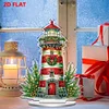 Weihnachtsleuchtturm - 5d DIY Basteln Ornament