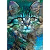 Diamond Painting -DIY Full Square Drill Multicolor Cat