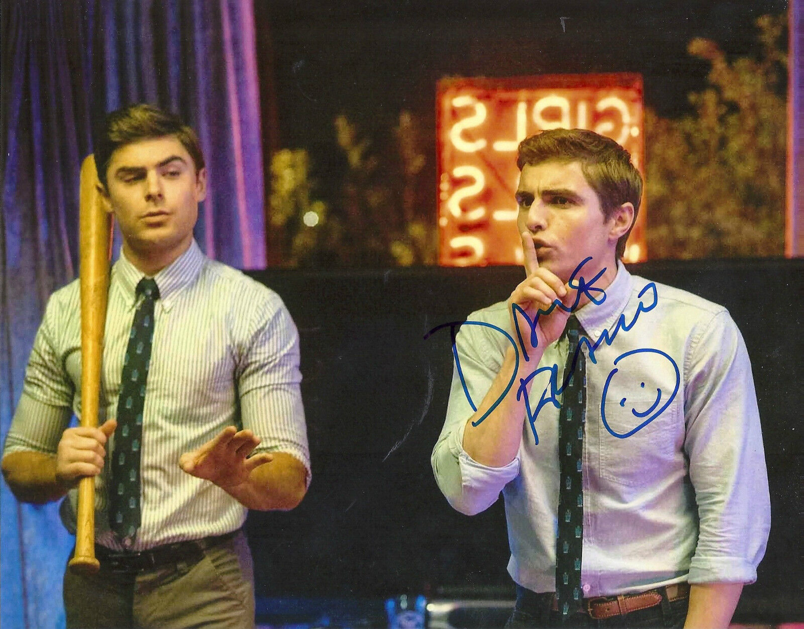 DAVE FRANCO 'NEIGHBORS' PETE SIGNED 8X10 PICTURE 1 *COA