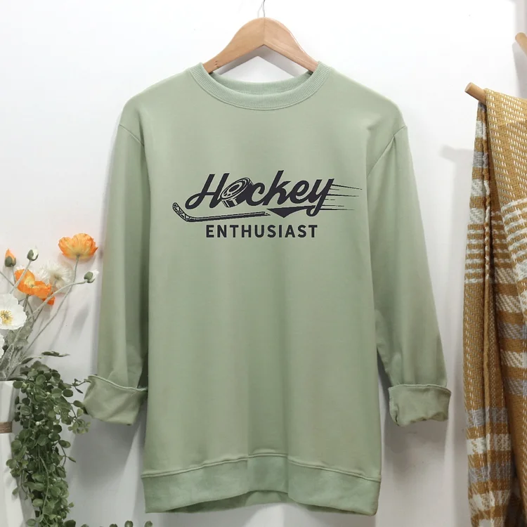 Hockey Enthusiast Women Casual Sweatshirt