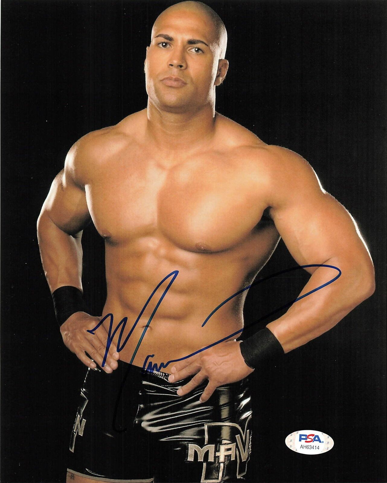 Maven Huffman signed 8x10 Photo Poster painting PSA/DNA COA WWE Autographed Wrestling