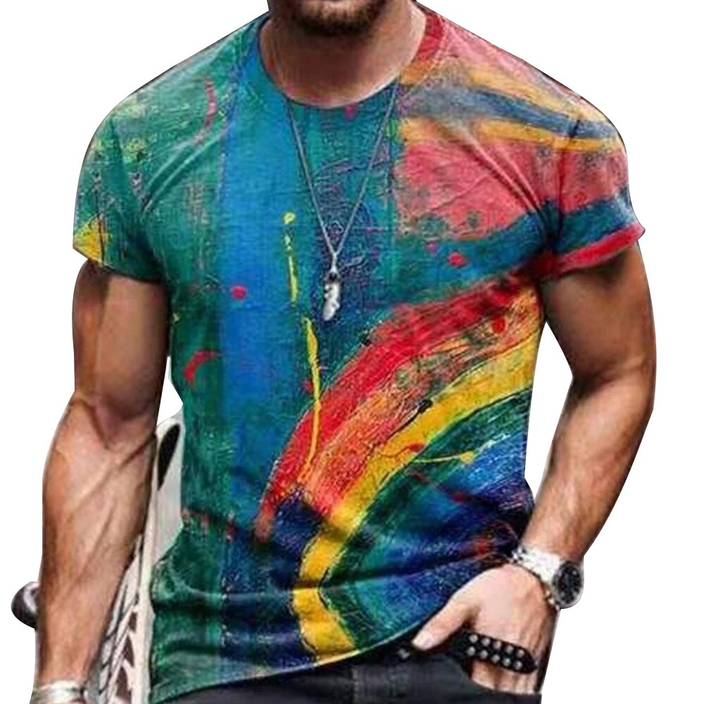 

Ethnic - 3D Printed Men T Shirt, Xxl, 501 Original