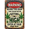 Warning - Vintage Metal Signs(12*16Inch) - Warning