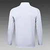 2025/2026 Real Madrid White Long Zipped Jacket Football Shirt 1:1 Thai Quality