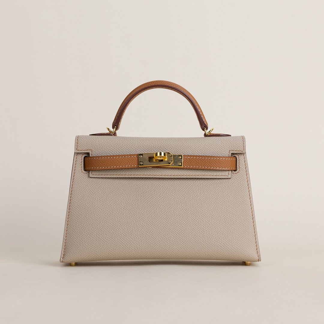 Mini Kelly II Epsom S2 Trench/37Gold GHW