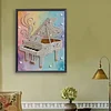 Diamond Painting-DIY Special Shaped Drill Pearl Painting Piano(35x45cm)