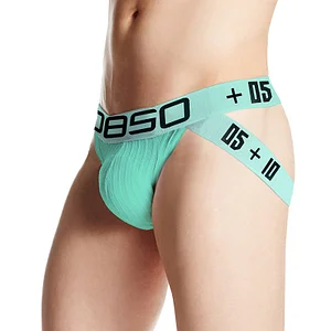 Men's Strap Cotton Men's Thongs Breathable Comfort Panties Soft Penis Pack