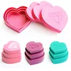 Diamond Painting Tool Heart-Shaped Diamond Tray Box large-Capacity Tray Case