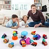12 œufs de Pâques avec mini jouets de voiture