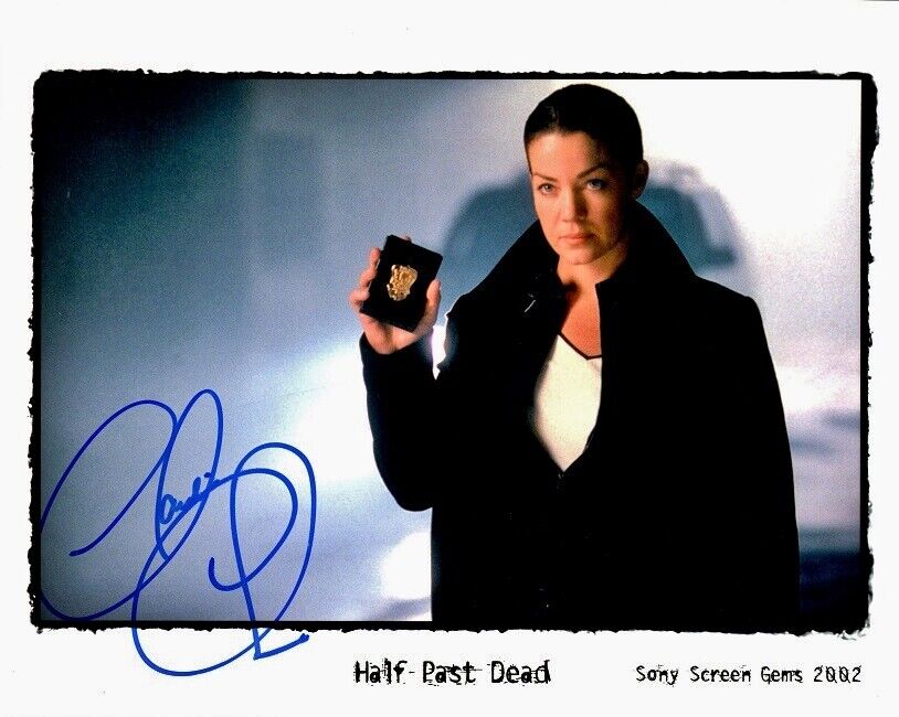 CLAUDIA CHRISTIAN Signed Photo Poster painting - Half Past Dead