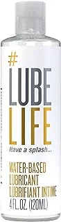 pornhint Pornhint Lube Life Water-Based Personal Lubricant, Lube for Men, Women & Couples, Non-Staining, 4 Fl Oz (120 mL)