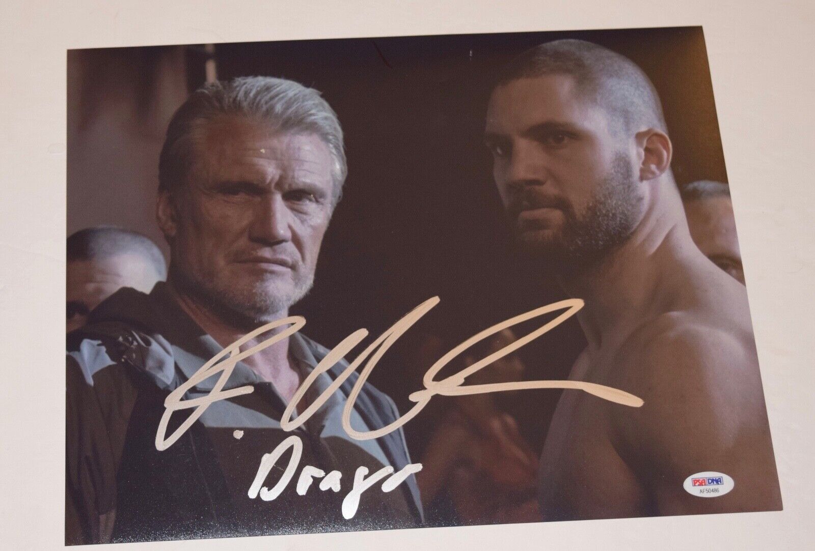 Florian Munteanu Signed Autograph 11x14 Photo Poster painting CREED II 2 Drago Jr. PSA/DNA COA