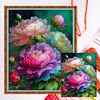 Peony-11CT Counted Cross Stitch 40*50cm/15.75*19.69in