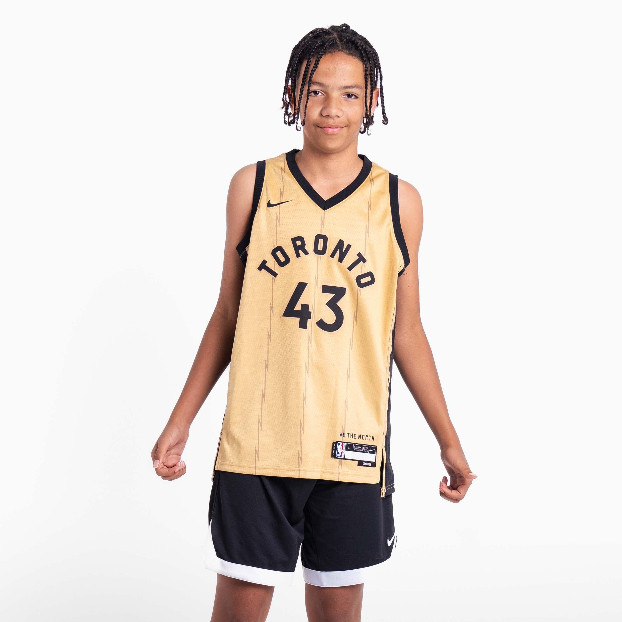 Pascal Siakam Toronto Raptors 2024 City Edition Youth NBA Swingman Jersey mysite
