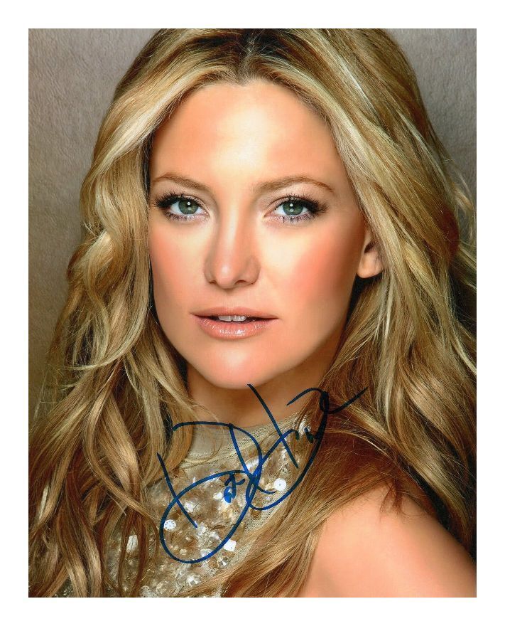 KATE HUDSON AUTOGRAPHED SIGNED A4 PP POSTER Photo Poster painting PRINT 8