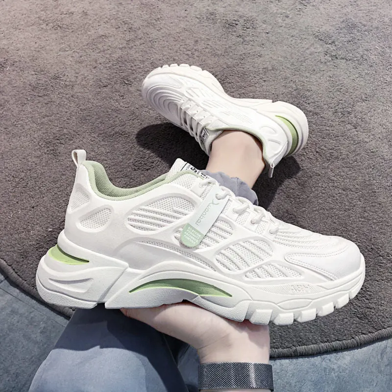 Men's Shoes Spring 2021 Trendy Sports Casual Borad Shoes Versatile Summer Breathable Sneakers Running Daddy Tide Shoes