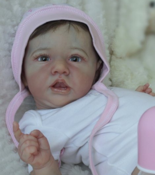 Dollreborns®12'' Estefaniia Realistic Sweet Reborn Baby Girl Doll