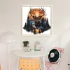 Sunset Deer-11CT Stamped/Counted Cross Stitch 40*40cm/15.75*15.75in tapestrymarket