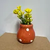 Cute Plant Fridge Magnets Mini Ceramic Vase Fridge Magnets Tiny 3D Plant Vase