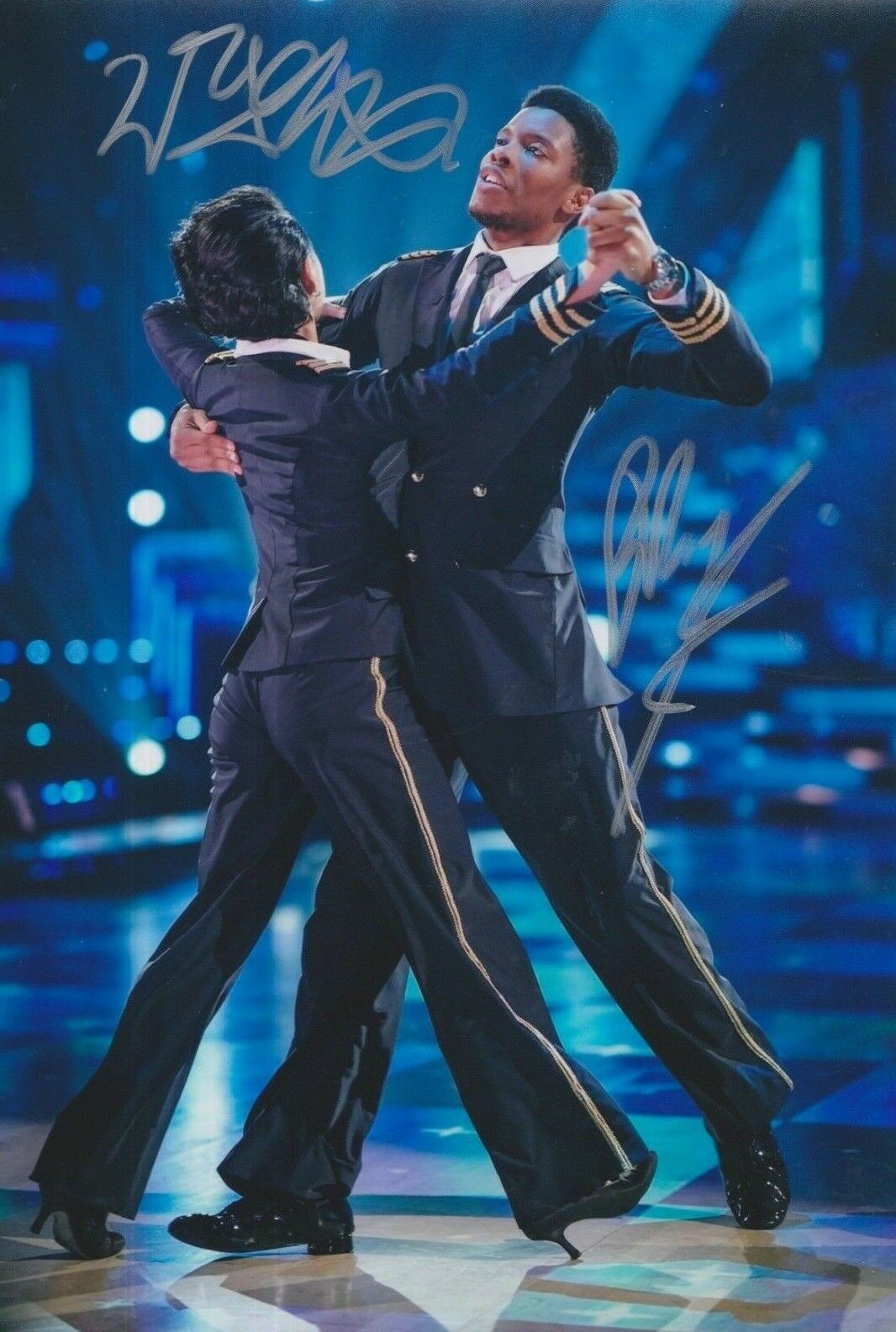 Rhys Stephenson / Nancy Xu **HAND SIGNED** 12x8 Photo Poster painting ~ Strictly Come Dancing