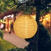 12 inch LED Round Solar Lantern Pendant Waterproof for Decoration