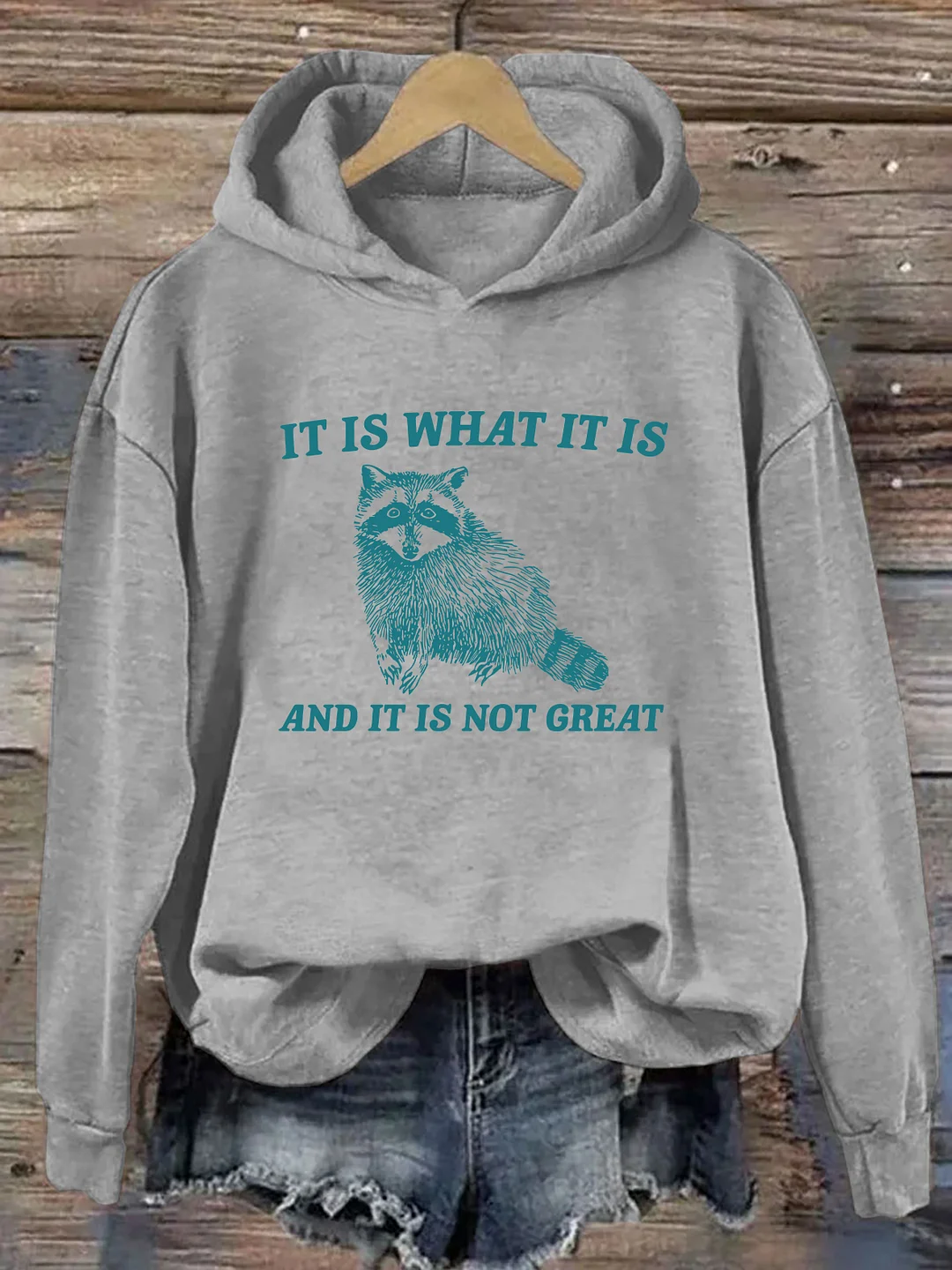 It Is What It Is And It Is Not Great Hoodie