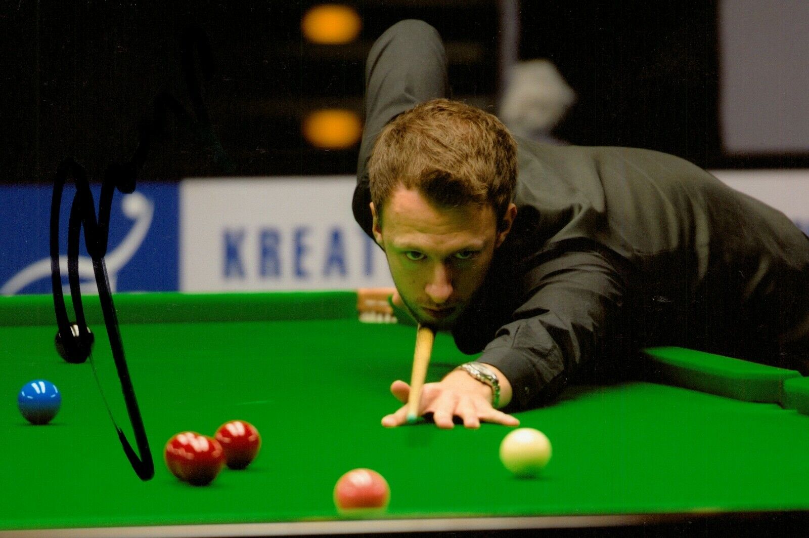 Judd Trump Signed 6x4 Photo Poster painting Snooker Crucible Genuine Autograph Memorabilia + COA