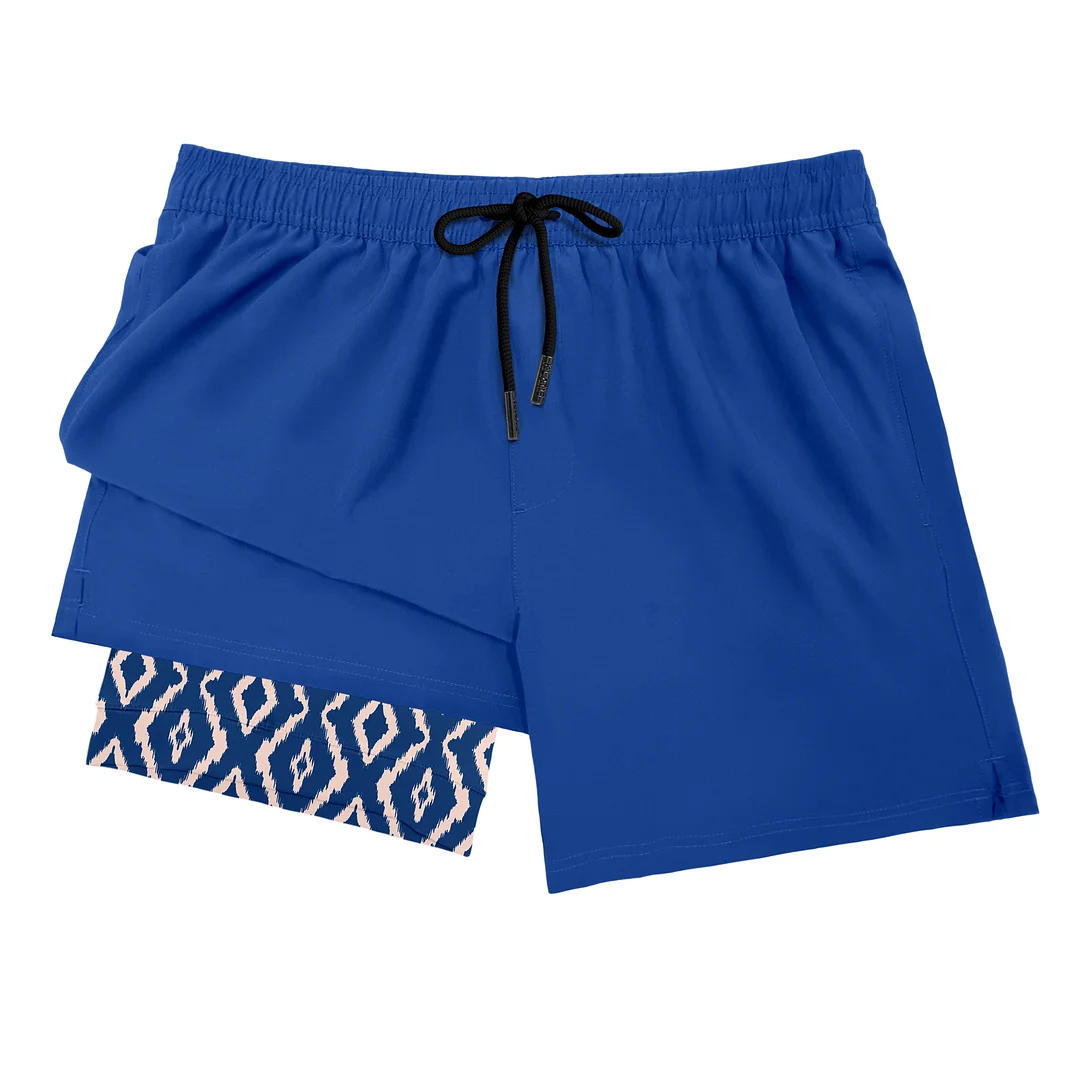 Aztec Geometric (Hybrid Gym/Swim Shorts)