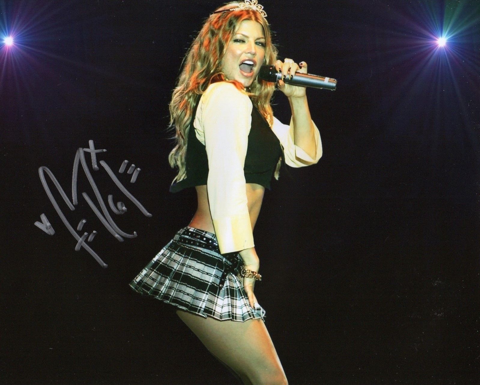 FERGIE AUTOGRAPHED SIGNED A4 PP POSTER Photo Poster painting PRINT 6