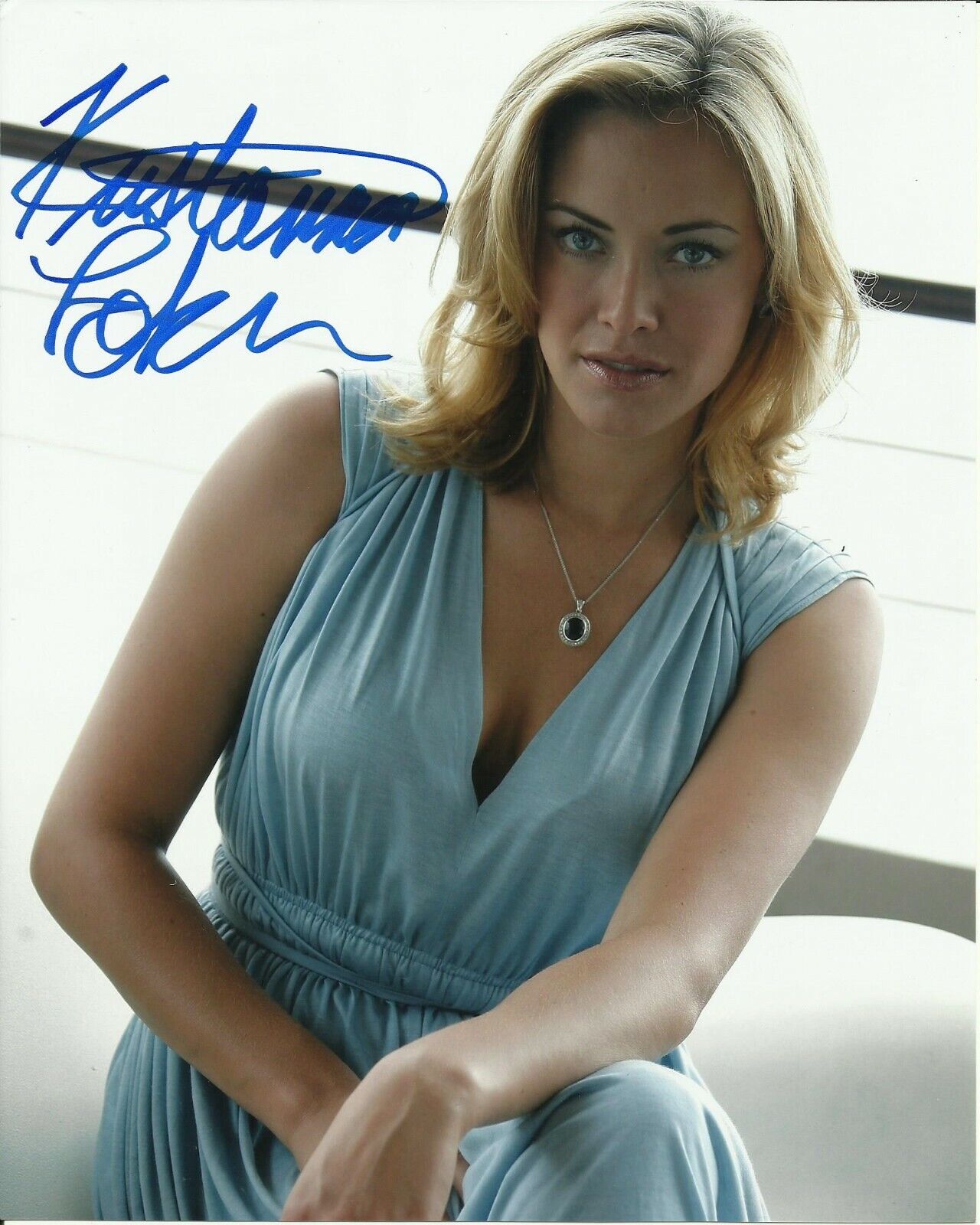 KRISTANNA LOKEN SIGNED SEXY Photo Poster painting UACC REG 242 FILM AUTOGRAPHS AUTHENTIC (9)