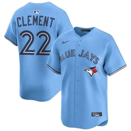 Youth Toronto Blue Jays #22 Ernie Clement  Blue Home Replica Jersey
