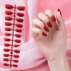 Wearing Matte Nails Single Color 24pcs 