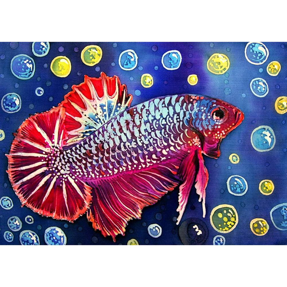 

Deep SeFish-Round Drill Diamond Painting-40*30CM, 501 Original